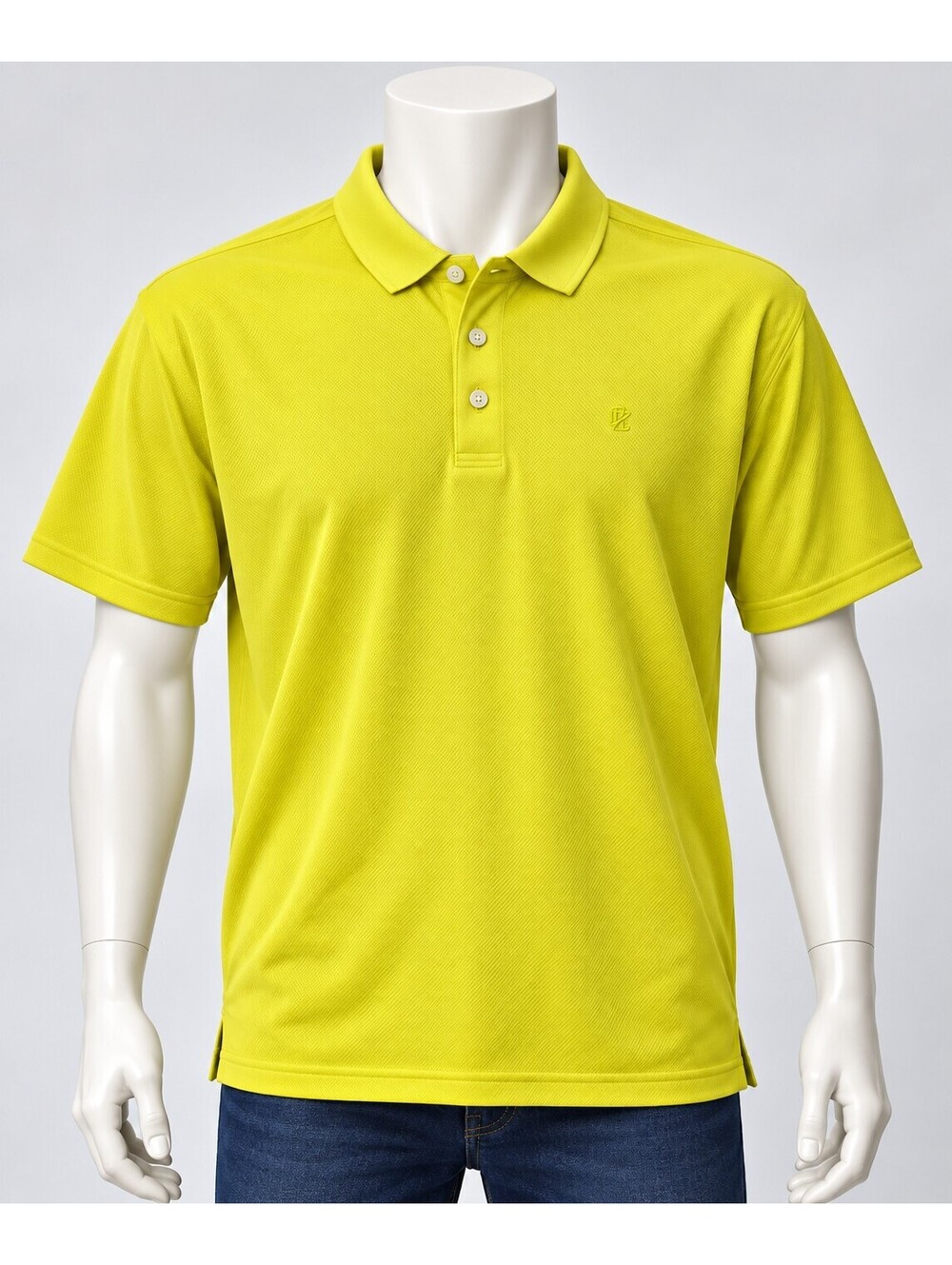 IZOD Golf Men's Yellow Polo Shirt XL Breathable Casual Sport